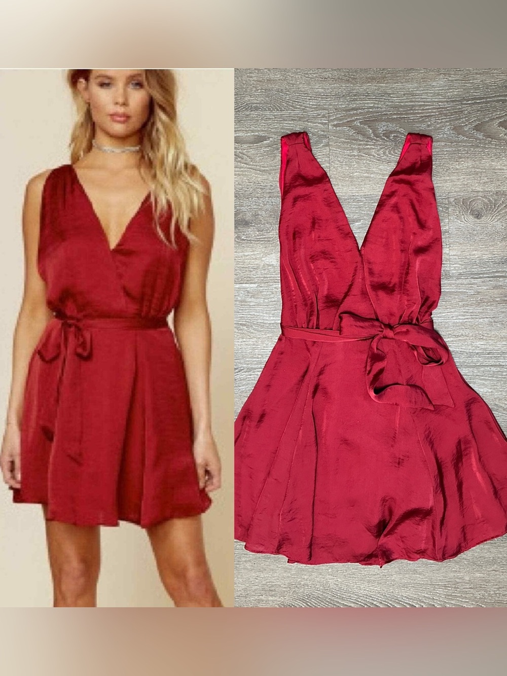 Show Me Your MuMu Corinne
Crossover Dress Size S Small  new with tags